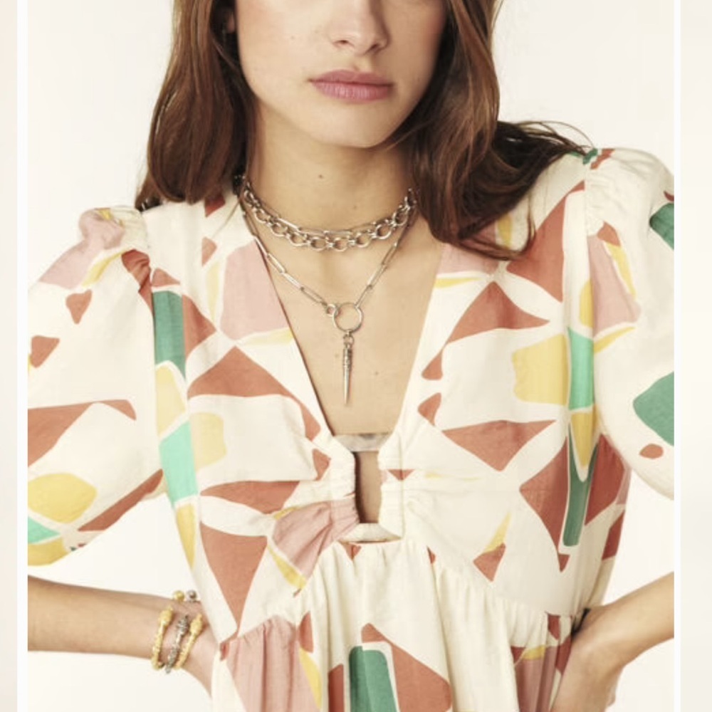 BA&SH ARANCIA Short loose dress - Picture 2 of 10